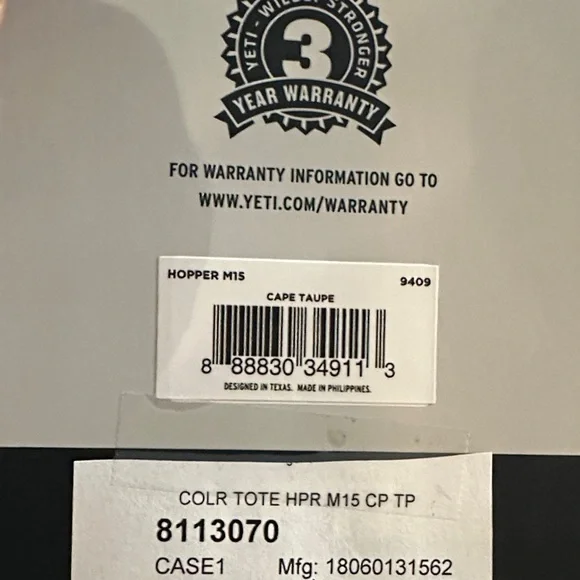 YETI Hopper M15 NWT - Picture 5 of 7